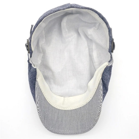 Cotton And Linen Beret Men