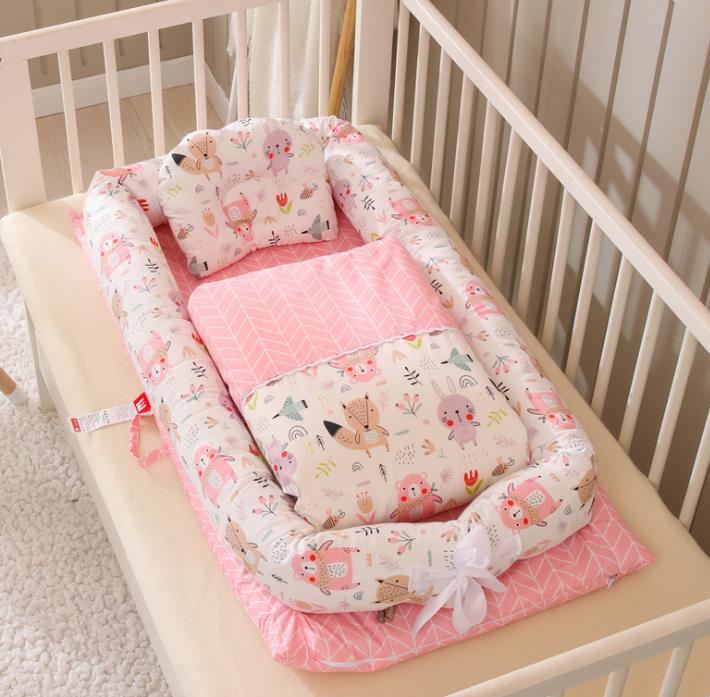 Portable Newborn Baby Nest Crib Bed