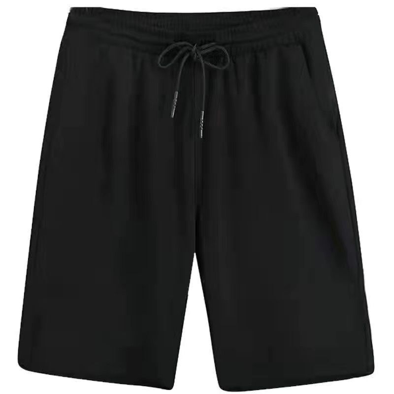 Workout Shorts Men's Jogging Pants Lined Fake Two-piece Training Anti-exposure