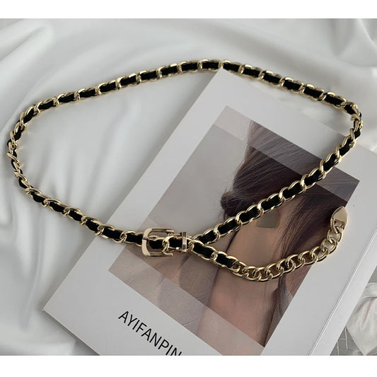 Chain Belt Female Fashion Wild Metal Belt
