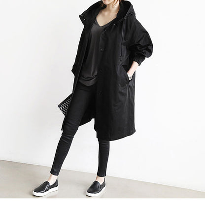 Hooded Windbreaker, Women’s Quick‑Dry Windproof Jacket