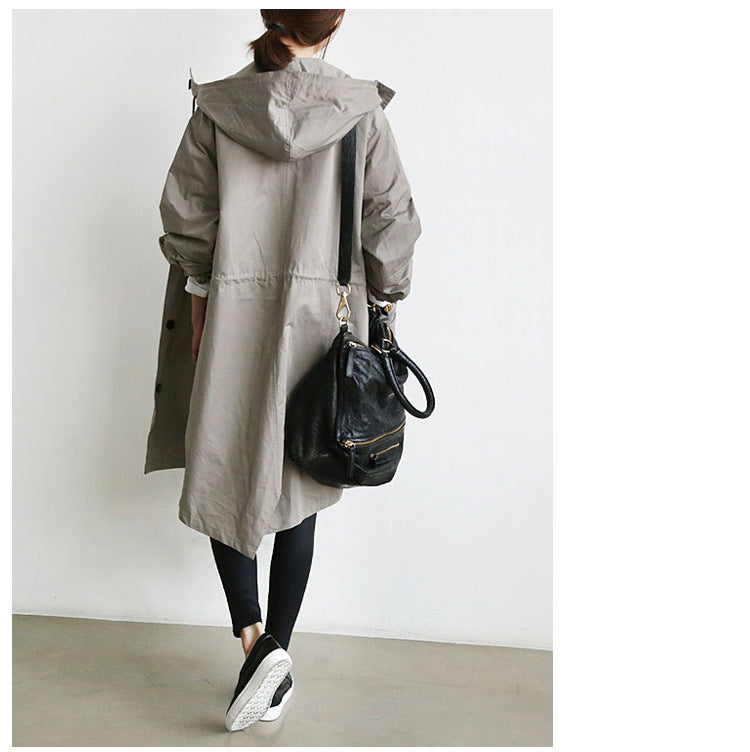Hooded Windbreaker, Women’s Quick‑Dry Windproof Jacket