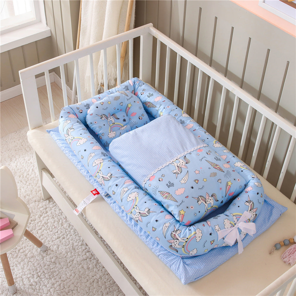 Portable Newborn Baby Nest Crib Bed