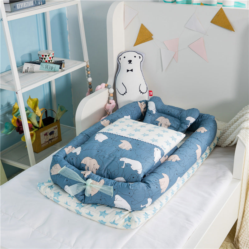 Portable Newborn Baby Nest Crib Bed