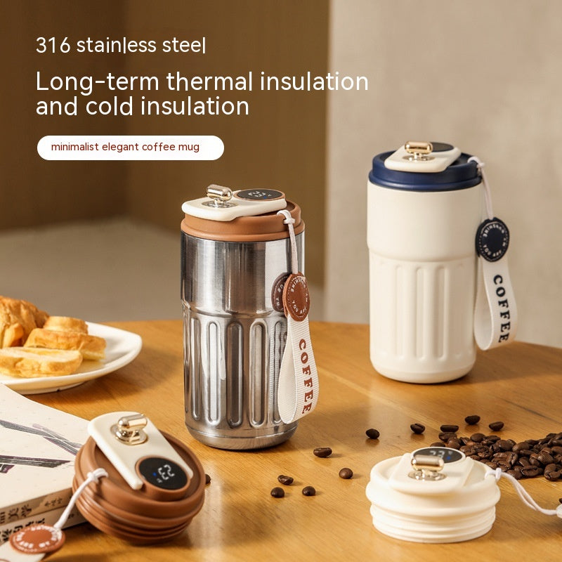 Smart Digital Thermal Vacuum Bottle 450ml