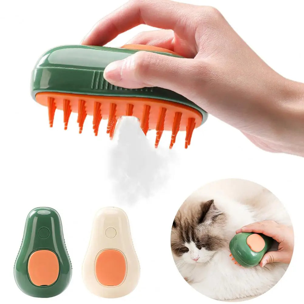 Steam Cat Grooming Brush for Pets