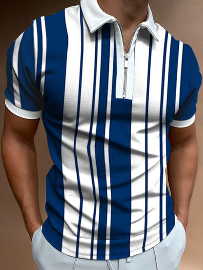 Men's Polo Shirt Men Solid Polo