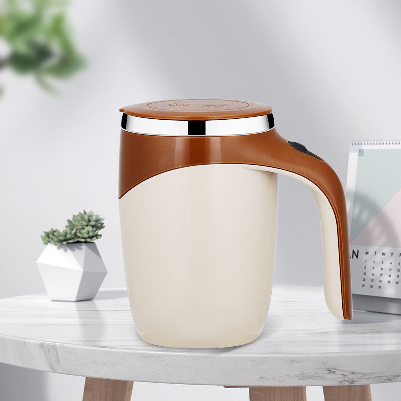 USB Rechargeable Magnetic Self‑Stirring Coffee & Milkshake Cup