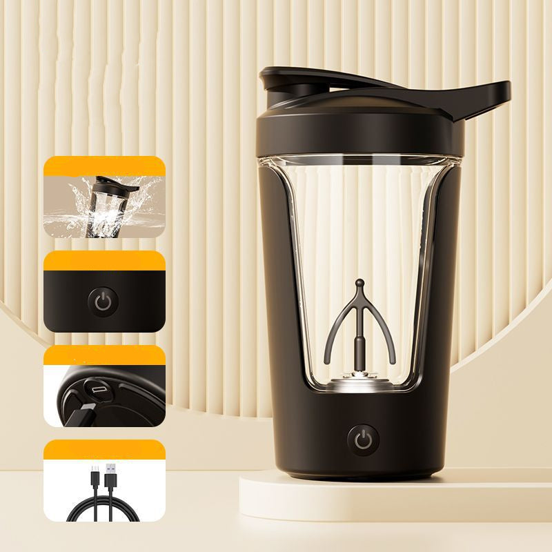 Rechargeable Electric Protein Shake Mixer, 400 ml