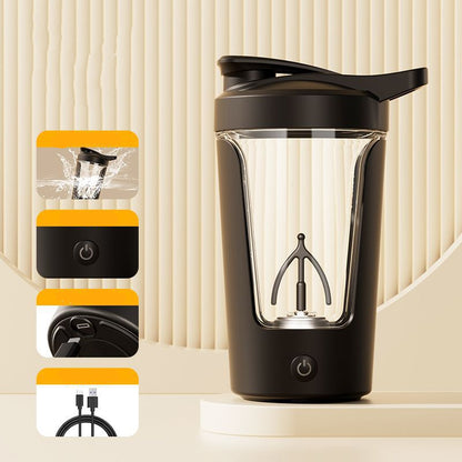 Rechargeable Electric Protein Shake Mixer, 400 ml