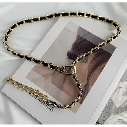Chain Belt Female Fashion Wild Metal Belt