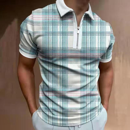 Men's Polo Shirt Men Solid Polo