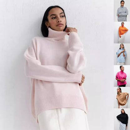 Women’s Winter Turtleneck Knit Sweater