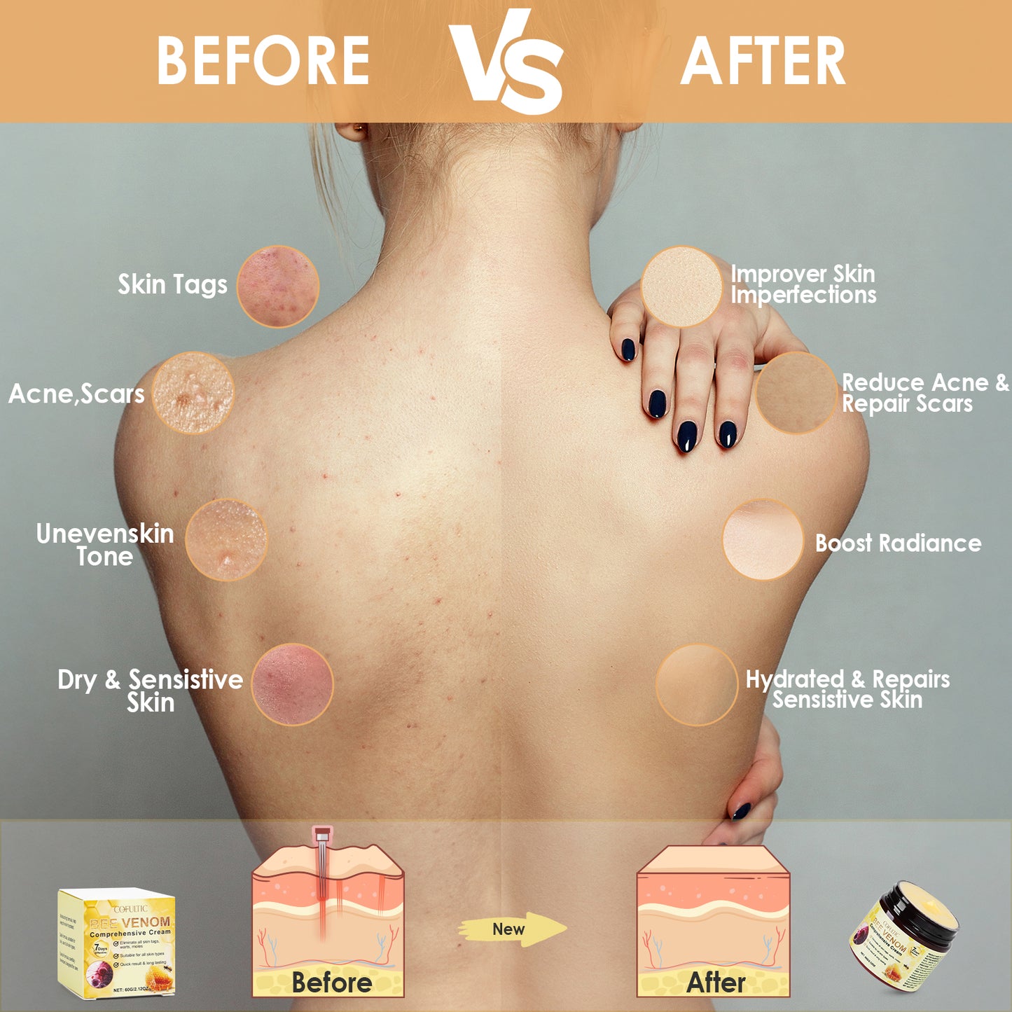 Bee Venom Hydrating Skin Care Cream