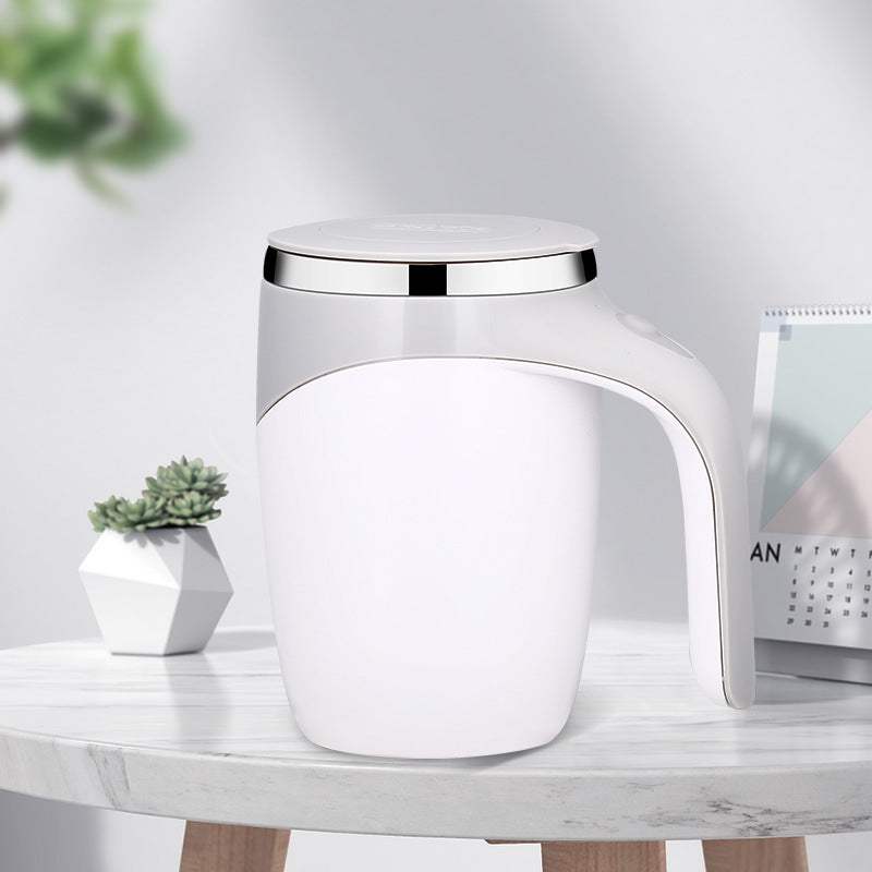 USB Rechargeable Magnetic Self‑Stirring Coffee & Milkshake Cup