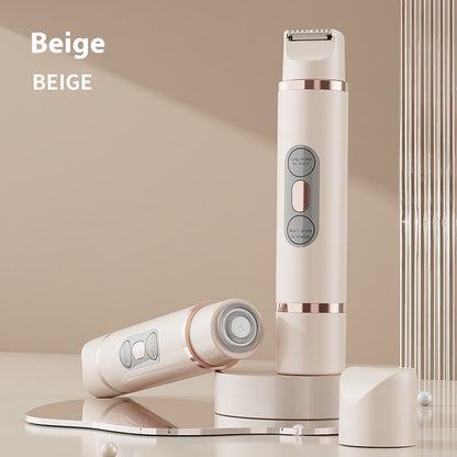 Dual‑Head Electric Shaver & Epilator for Smooth Hair Removal