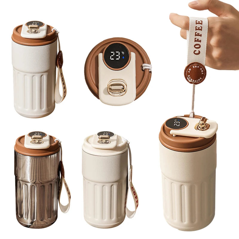 Smart Digital Thermal Vacuum Bottle 450ml