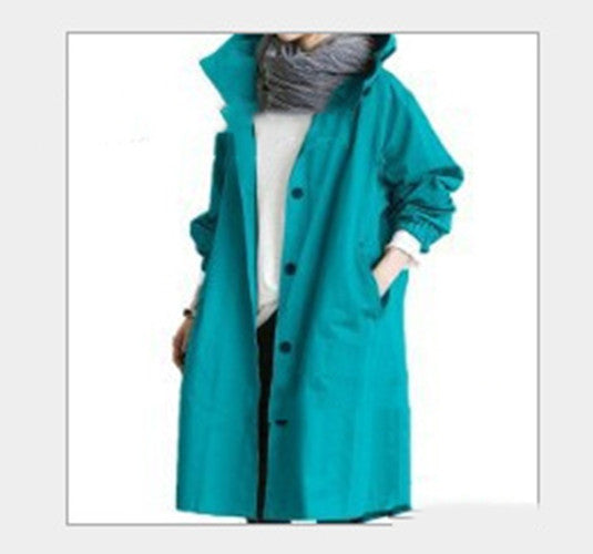 Hooded Windbreaker, Women’s Quick‑Dry Windproof Jacket