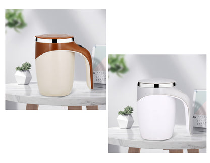 USB Rechargeable Magnetic Self‑Stirring Coffee & Milkshake Cup