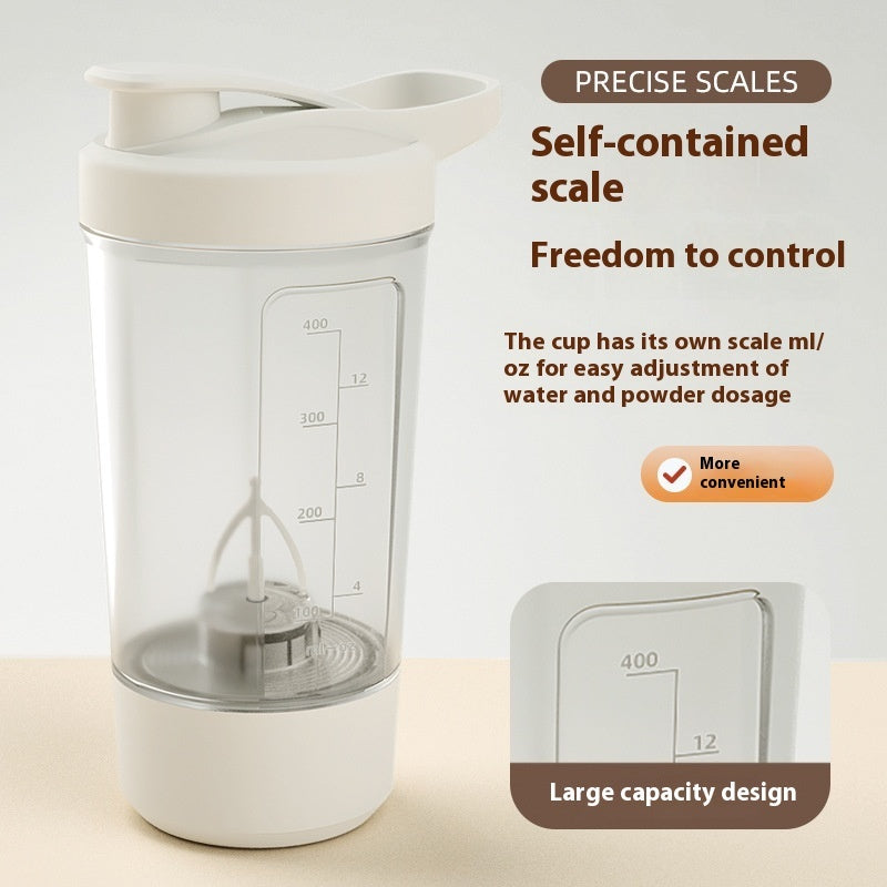 Rechargeable Electric Protein Shake Mixer, 400 ml
