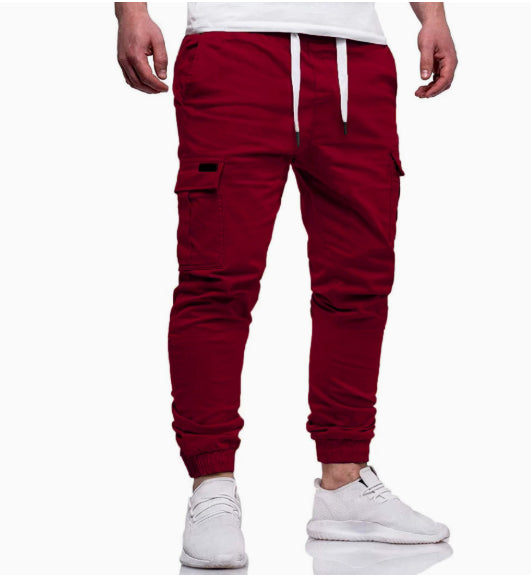 Men Autumn Thin Cotton Casual Pants