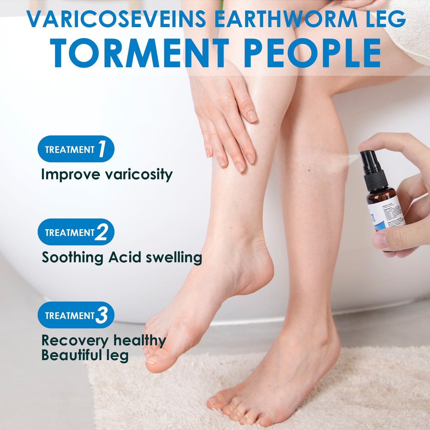 Leg Care Spray for Tired-Looking Skin