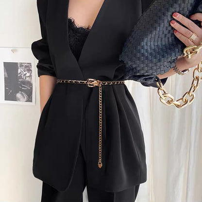Chain Belt Female Fashion Wild Metal Belt