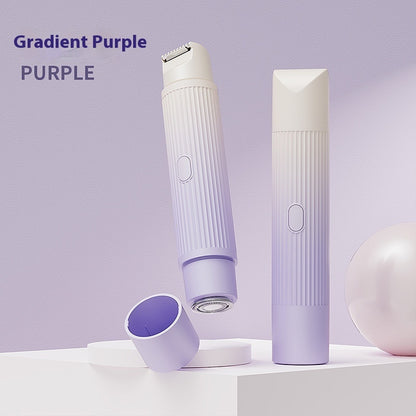 Dual‑Head Electric Shaver & Epilator for Smooth Hair Removal