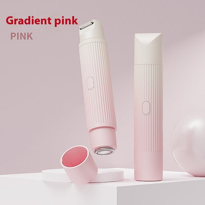 Dual‑Head Electric Shaver & Epilator for Smooth Hair Removal